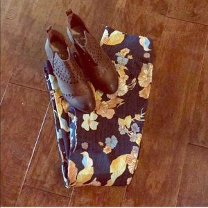 Floral Moto jeggings